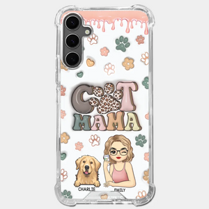 Life's Too Short, Hug Your Dog - Dog Personalized Custom 3D Inflated Effect Printed Clear Phone Case - Gift For Pet Owners, Pet Lovers