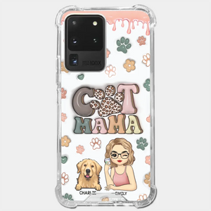 Life's Too Short, Hug Your Dog - Dog Personalized Custom 3D Inflated Effect Printed Clear Phone Case - Gift For Pet Owners, Pet Lovers