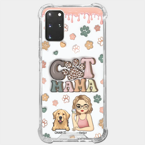 Life's Too Short, Hug Your Dog - Dog Personalized Custom 3D Inflated Effect Printed Clear Phone Case - Gift For Pet Owners, Pet Lovers