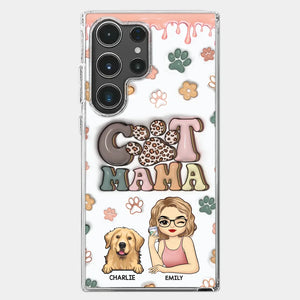 Life's Too Short, Hug Your Dog - Dog Personalized Custom 3D Inflated Effect Printed Clear Phone Case - Gift For Pet Owners, Pet Lovers