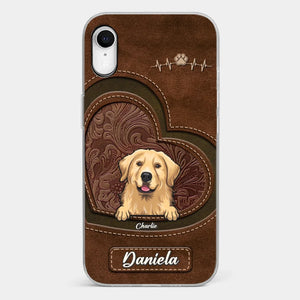 Life Is Better With Dogs - Dog Personalized Custom Clear Phone Case - Gift For Pet Owners, Pet Lovers