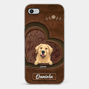 Life Is Better With Dogs - Dog Personalized Custom Clear Phone Case - Gift For Pet Owners, Pet Lovers