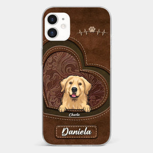 Life Is Better With Dogs - Dog Personalized Custom Clear Phone Case - Gift For Pet Owners, Pet Lovers