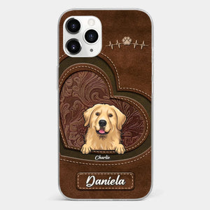 Life Is Better With Dogs - Dog Personalized Custom Clear Phone Case - Gift For Pet Owners, Pet Lovers