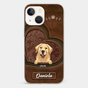 Life Is Better With Dogs - Dog Personalized Custom Clear Phone Case - Gift For Pet Owners, Pet Lovers