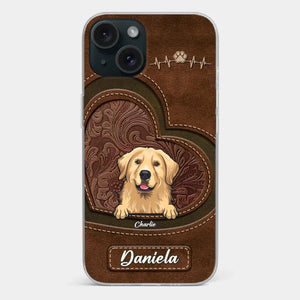 Life Is Better With Dogs - Dog Personalized Custom Clear Phone Case - Gift For Pet Owners, Pet Lovers