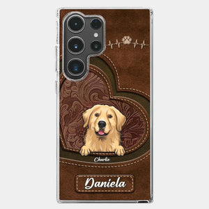 Life Is Better With Dogs - Dog Personalized Custom Clear Phone Case - Gift For Pet Owners, Pet Lovers