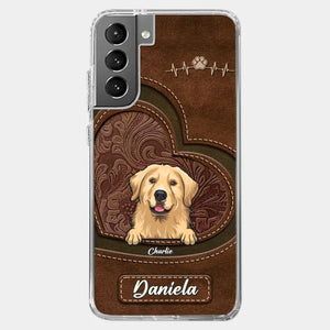 Life Is Better With Dogs - Dog Personalized Custom Clear Phone Case - Gift For Pet Owners, Pet Lovers