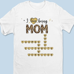 Being A Grandma Is My Heart’s Greatest Joy - Family Personalized Custom Unisex T-shirt, Premium T-shirt, Hoodie - Gift For Mom, Grandma