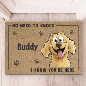 Home Sweet Home With Paw Approval Required - Dog Personalized Custom Home Decor Decorative Mat - House Warming Gift For Pet Owners, Pet Lovers