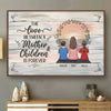 A Mother’s Love Is Infinite - Family Personalized Custom Horizontal Poster - Gift For Mom