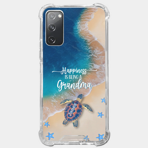 Grandma's Love Is The Vine That Connects Generations - Family Personalized Custom 3D Inflated Effect Printed Clear Phone Case - Gift For Mom, Grandma