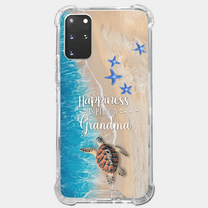 This Love Is As Vast And Deep As The Ocean - Family Personalized Custom 3D Inflated Effect Clear Phone Case - Gift For Mom, Grandma