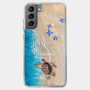 This Love Is As Vast And Deep As The Ocean - Family Personalized Custom 3D Inflated Effect Clear Phone Case - Gift For Mom, Grandma