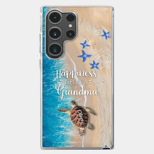 This Love Is As Vast And Deep As The Ocean - Family Personalized Custom 3D Inflated Effect Clear Phone Case - Gift For Mom, Grandma