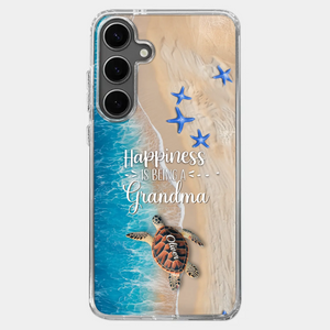 This Love Is As Vast And Deep As The Ocean - Family Personalized Custom 3D Inflated Effect Clear Phone Case - Gift For Mom, Grandma