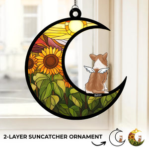 Every Woof, Wag, And Purr Will Be Missed - Memorial Personalized Window Hanging Suncatcher Ornament - Sympathy Gift For Pet Owners, Pet Lovers