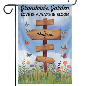 They Bring Joy We Never Knew We Needed - Family Personalized Custom Flag - Gift For Mom, Grandma