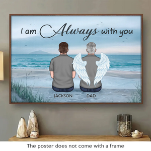 Custom Photo Every Day With You Is A Gift - Memorial Personalized Custom Horizontal Poster - Sympathy Gift For Family Members