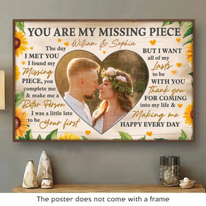 Custom Photo You Are My Perfect Match
- Couple Personalized Custom Horizontal Poster - Gift For Husband Wife, Anniversary