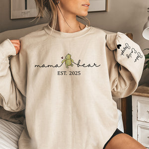 To Me, You’re Everything - Family Personalized Custom Unisex Sweatshirt, Hoodie With Design On Sleeve - Mother's Day, Gift For Mom, Grandma